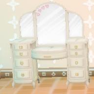 素朴な鏡台＋.JPG